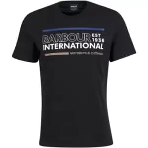 Barbour International Trinity T-Shirt - Black
