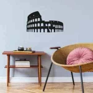 Colessium Black Decorative Metal Wall Accessory