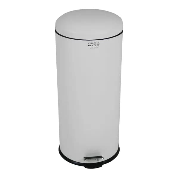 Charles Bentley 30L Dome Bin Grey