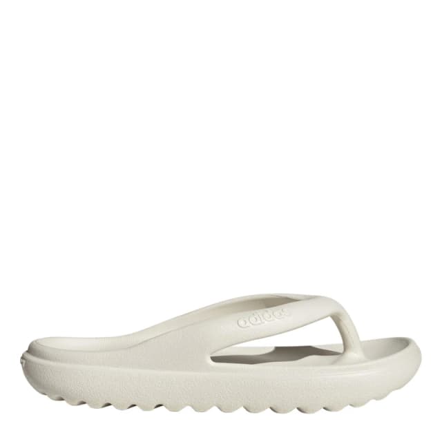 adidas Womens AdiLumia Flip Pool Sliders Off White female 5 (38)
