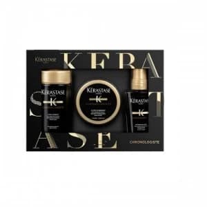 Kerastase Chronologiste Travel Set for hair and scalp restoration