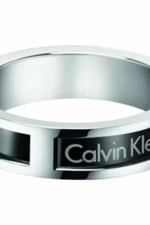 Mens Calvin Klein Stainless Steel Size V/W Hollow Ring Size V KJ7RBR200111