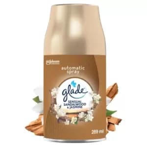 Glade Automatic Spray Refill Sandalwood & Jasmine Air Freshener, 269ml