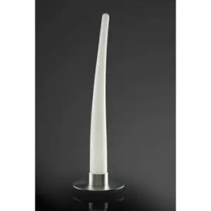 Estalacta Table Lamp 1 Indoor Bulb, silver / opal white