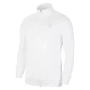 2020-2021 France Nike Anthem Jacket (White) - Kids
