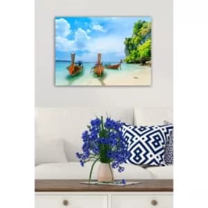 631733921-5070 Multicolor Decorative Canvas Painting