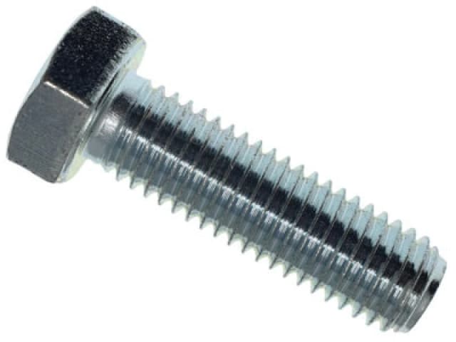 Metalmate Memhts1240 High Tensile Set Screw Zp M12 X 40mm (Box 25) Memhts1240