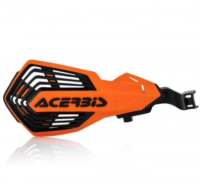 0024297.209 - Acerbis K-Future Hand Guards For KTM SX250 & SXF 2014-23, XC-F 2019-23 - Orange/ Black 0024297.209