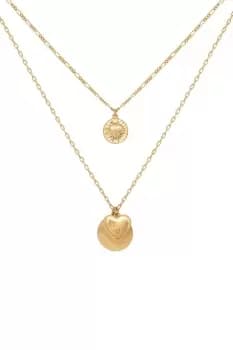 Gold 'Love Hearts' Layered Necklace