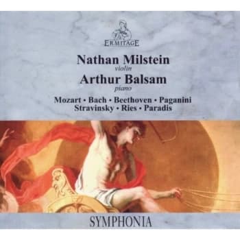 Nathan Milstein - Nathan Milstein/Arthur Balsam: Mozart/Bach/Beethoven/Paganini/... CD