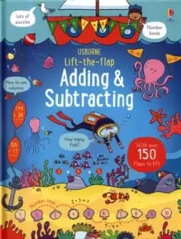 Usborne lift-the-flap adding & subtracting by Rosie Hore