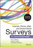 internet phone mail and mixed mode surveys the tailored design method