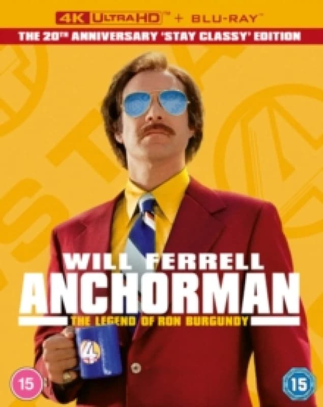 Anchorman - The Legend of Ron Burgundy Bluray 5056453206907