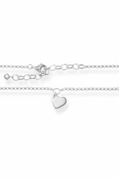 Ladies Thomas Sabo Sterling Silver Glam & Soul Anklet AK0003-051-14-L27V
