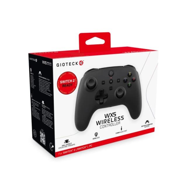 Gioteck WXS WL Black Controller Black unisex Mint