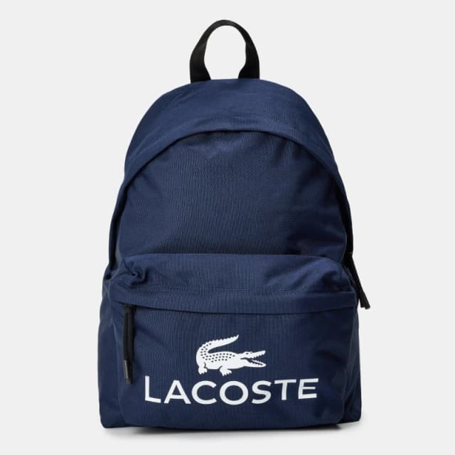 Lacoste Croc Sport Backpack Navy Blue Women ONE SIZE
