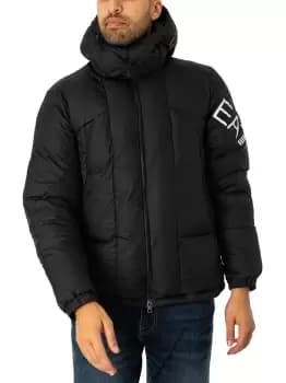 Sleeve Logo Bomber Jacket