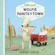 little wood wolfie paints the town