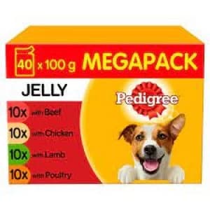 Pedigree Mixed Selection in Jelly Dog Food 40x100g