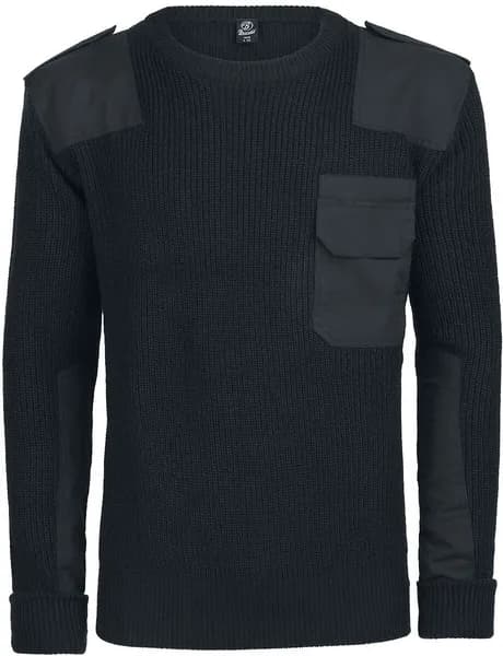 Brandit BW Jumper Knit jumper Black L Men