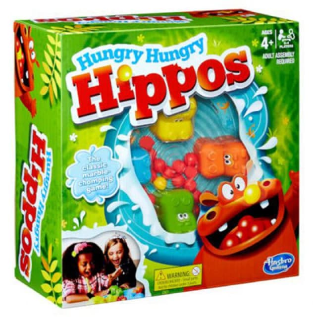 Hungry Hippos Hasbro Hungry Hungry Hippos Game 285 F8815 285 F8815