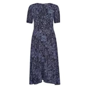 Biba Morocain Midi Dress - Multi
