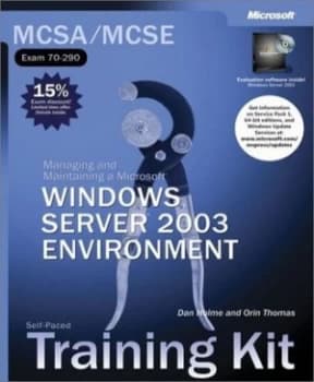 Mcsa/mcse Exam 70-290 by Dan Holme Paperback