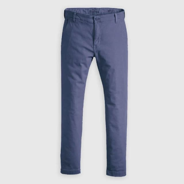 Levis Mens Slim Chinos Crown Blue Shdy male 29W R