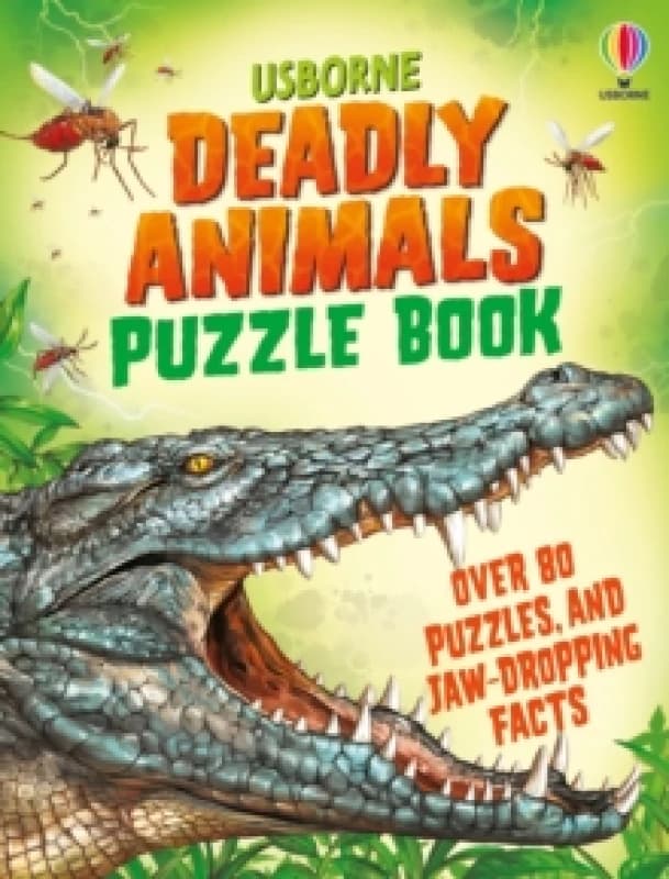 Deadly Animals Puzzle Book Paperback / softback
