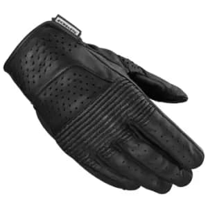 Spidi Rude Perforated Black Motorcycle Gloves 2XL