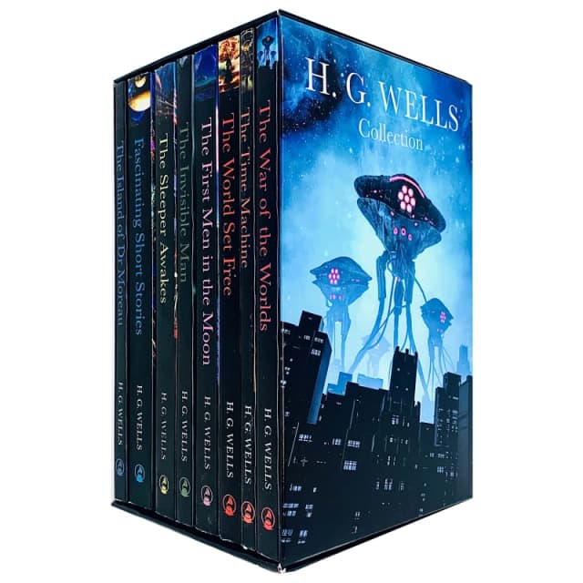 H. G. Wells The Time Machine Box Set H. G. Wells Books