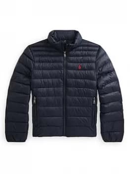 Ralph Lauren Boys Classic Padded Jacket - Navy, Size Age: 14-16 Years=L