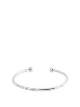 The Love Silver Collection Sterling Silver 1/4 Oz Torque Bangle