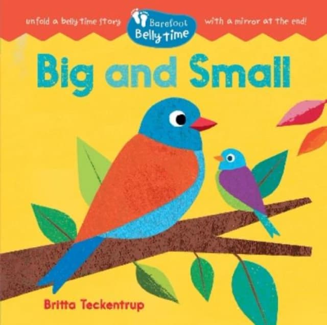 Barefoot Belly Time: Big and Small Board book