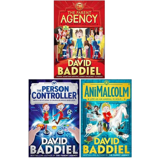 Blockbuster David Baddiel 3 Books Collection Set The Parent Agency Paperback David Baddiel Books