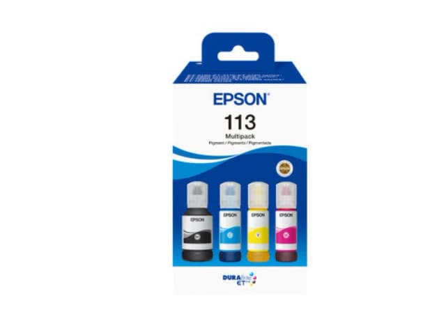113 EcoTank 4 Colour Multipack - C13T06B640 EPT06B640 EXREPT06B640