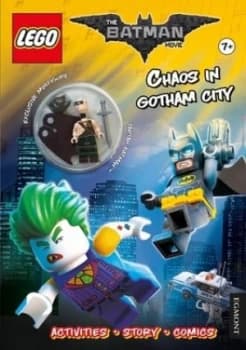 The Lego Batman Movie Chaos in Gotham City activity Book with Exclusive Batman Minifigure Paperback
