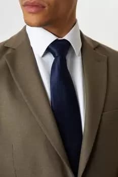 Mens Regular Navy Twill Tie