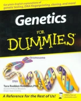 Genetics for Dummies by Tara Rodden Robinson Paperback