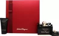 Salvatore Ferragamo Signorina Misteriosa Gift Set 100ml Eau de Parfum + 100ml Body Lotion + 5ml EDP