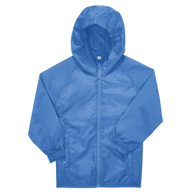 B&C Reset Windbreaker in Aqua Size: 12-13 Years Aqua Unisex 12-13 Years