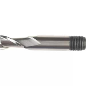 11/16" HSS 2 Flute Threaded Shank Short Series Slot Drill