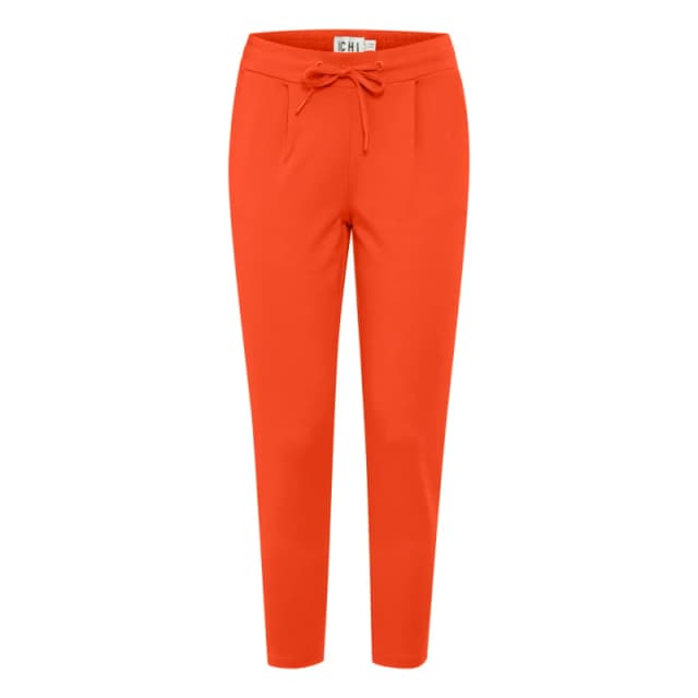 Ichi Womens crop Trousers Ichi Kate Orange Female L