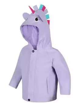 Boys, Regatta Kids Unicorn Waterproof Jacket - Lilac Size 18-24 Months