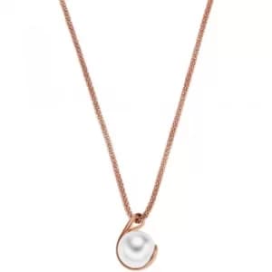 Ladies Skagen Rose Gold Plated Agnethe Necklace