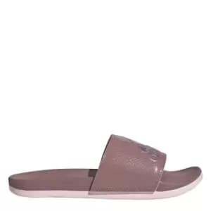 adidas Adilette Comfort Slides Womens - Wonder Oxide / Matt Purple Met