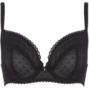 Chantelle Courcelles plunge bra - Black