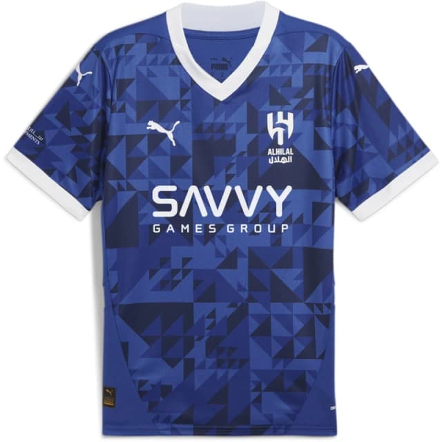 Puma Al Hilal Home Shirt 2024 2025 Adults - Blue Blue XL