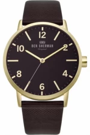 Mens Ben Sherman Biig Portobello Herringbone Watch WB070RB