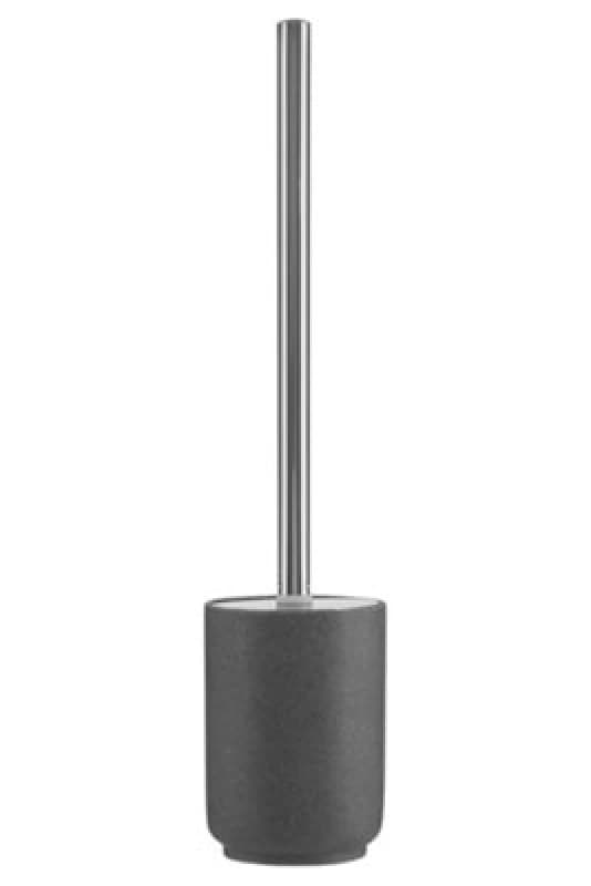 Premier Housewares Canyon Toilet Brush, Durable Polyresin Grey